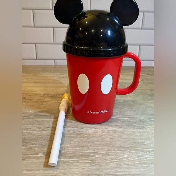 Hong Kong Disneyland Mickey Mouse Frozen Drink Maker Mug New in Box - Picture 7 of 10